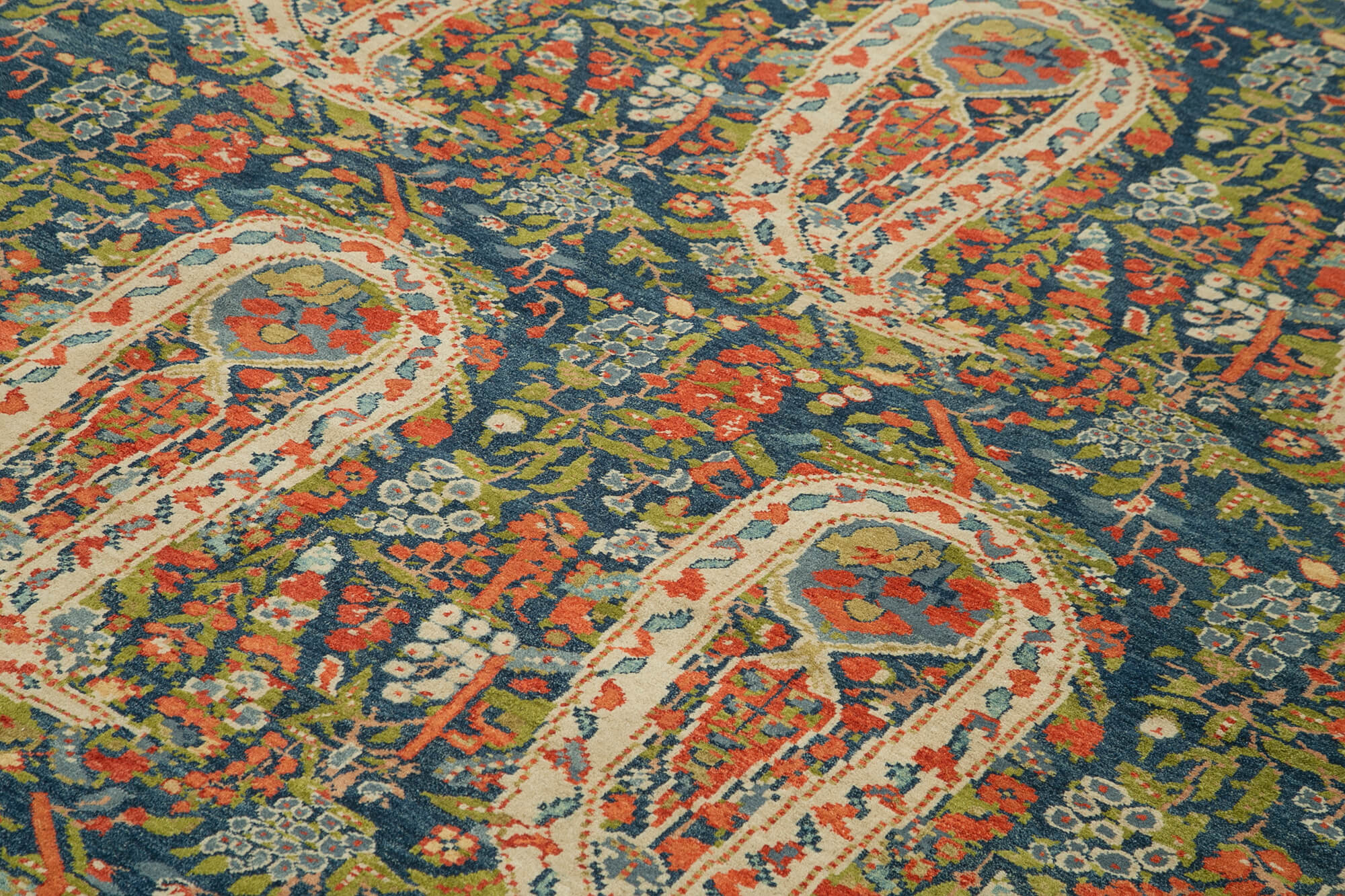 8x10 Blue Oushak Rug - 33701
