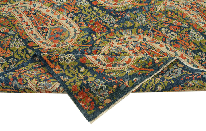 8x10 Blue Oushak Rug - 33701