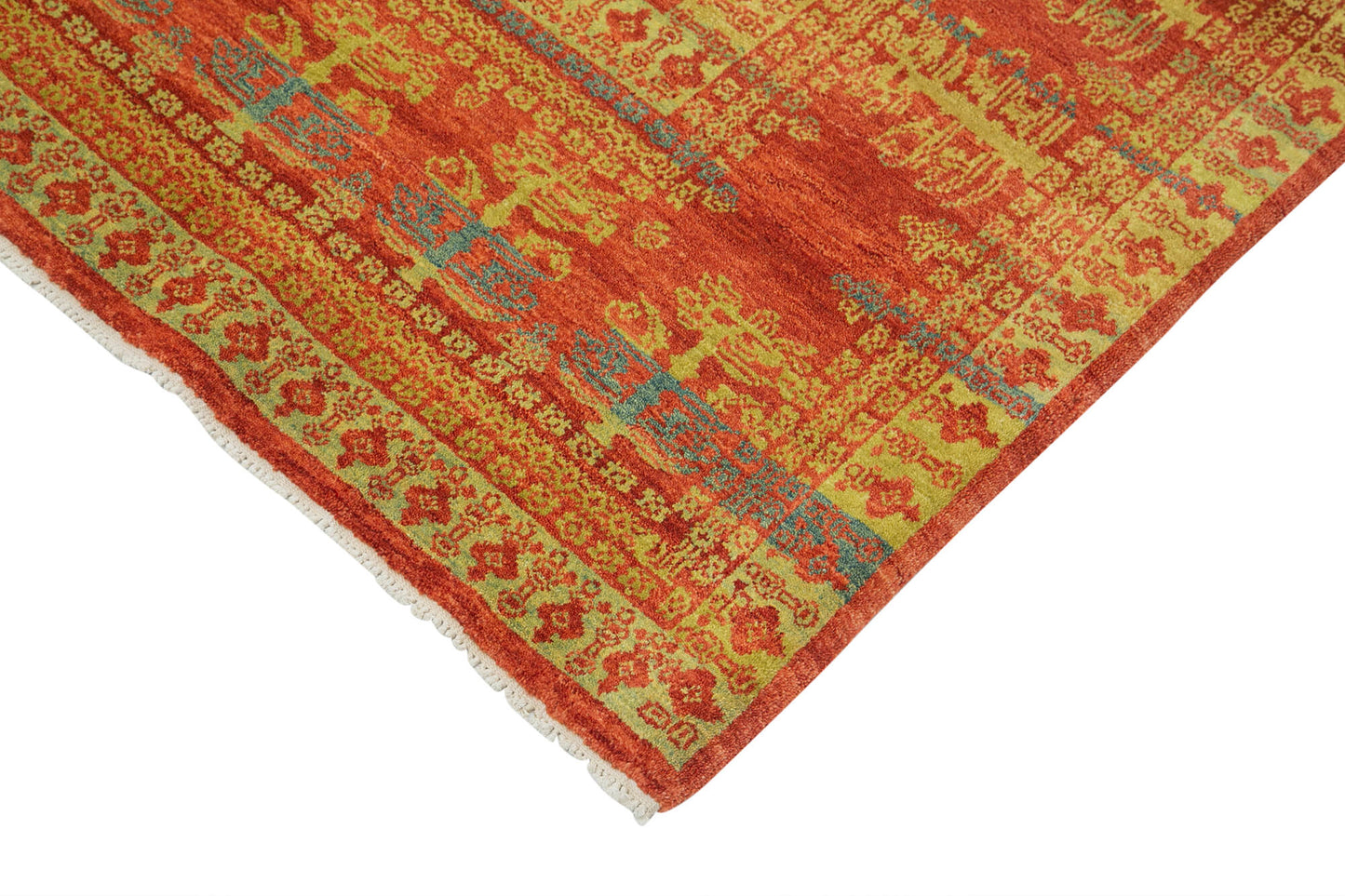 9x12 Hand-Knotted Wool Oushak Rug - 33707