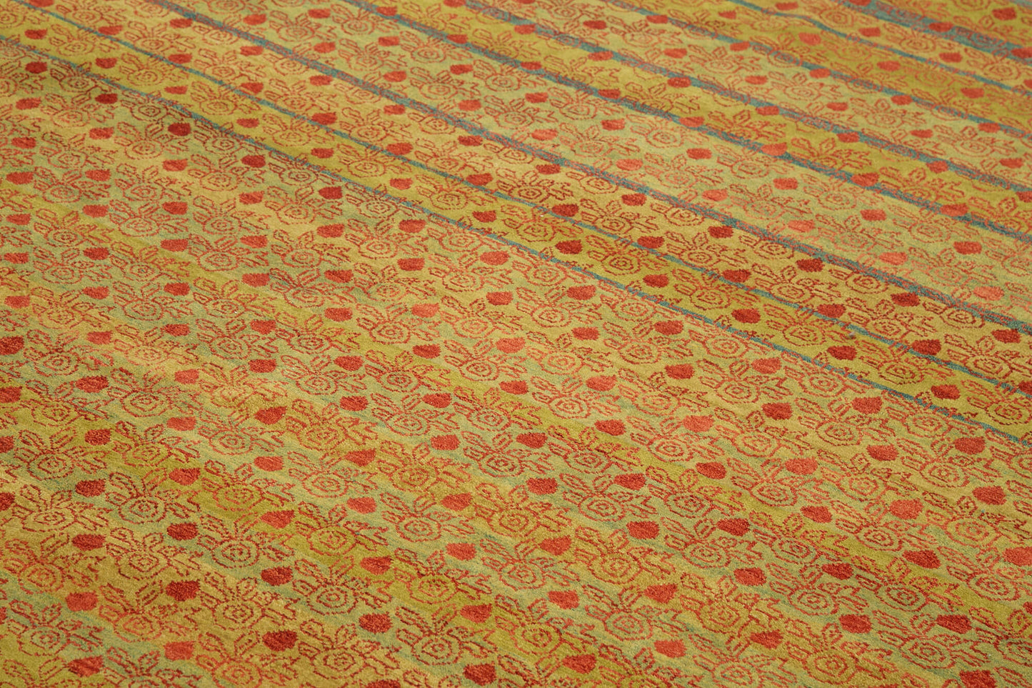 9x12 Hand-Knotted Wool Oushak Rug - 33707