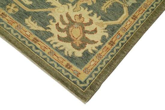 11x13 Hand-Knotted Wool Oushak Rug - 33712