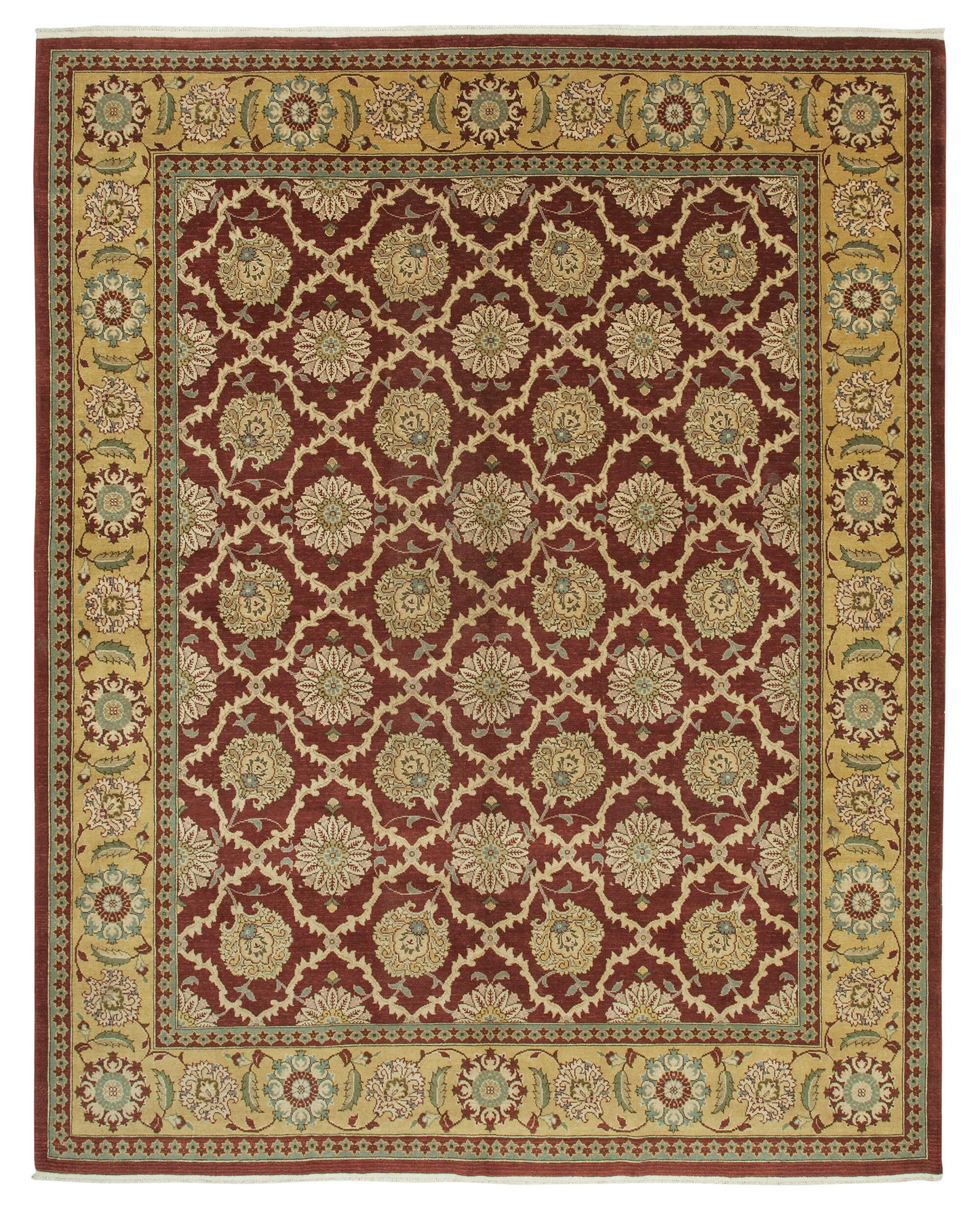 10x13 Red Oushak Rug - 33757