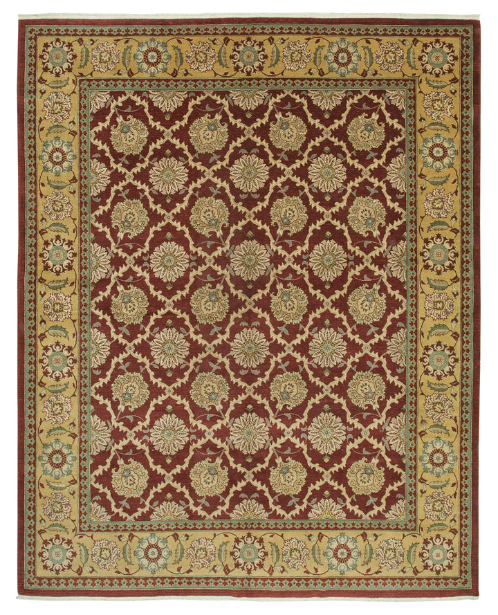 10x13 Red Oushak Rug - 33757