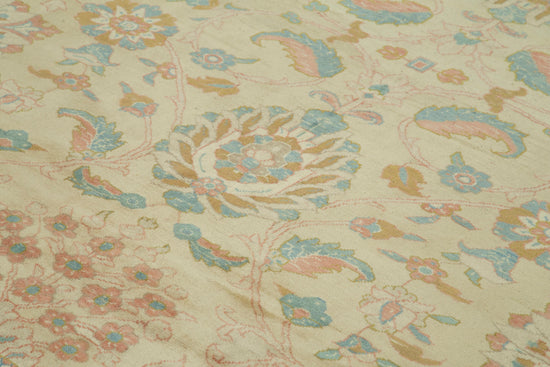 11x14 Beige Oushak Rug - 33769