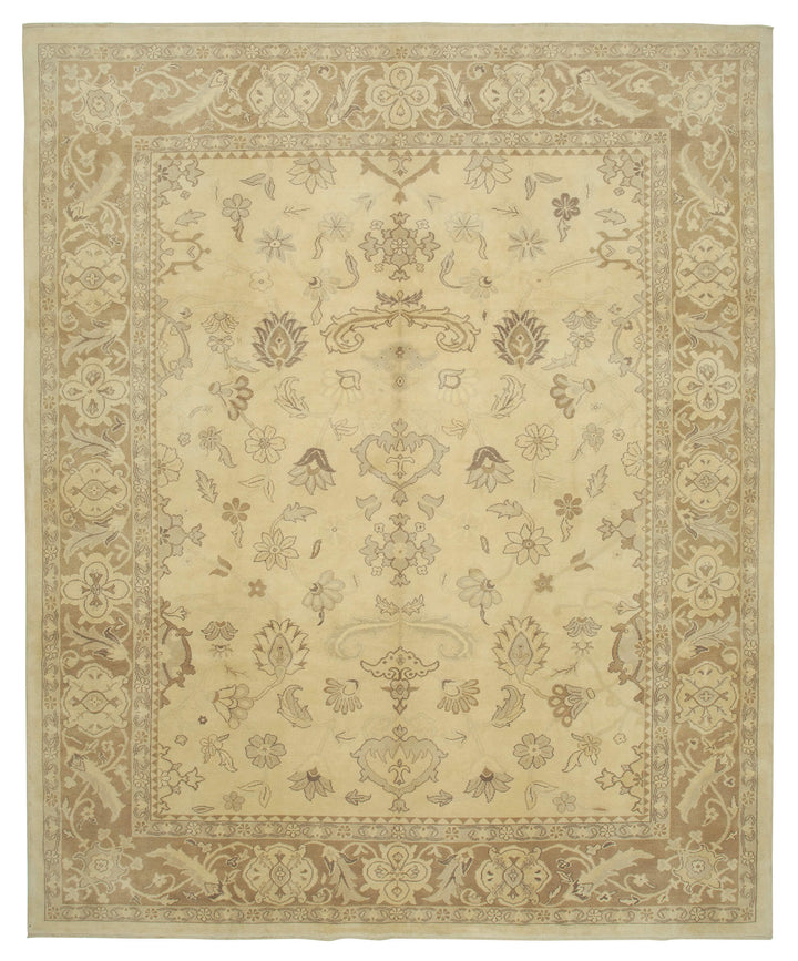 10x12 Beige Oushak Rug - 33796