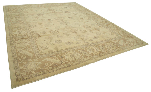 10x12 Beige Oushak Rug - 33796