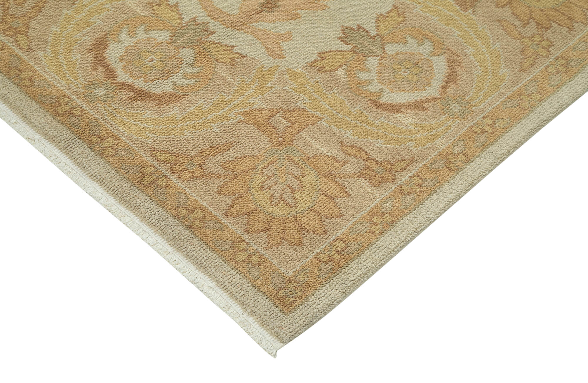 8x10 Beige Oushak Rug - 33798