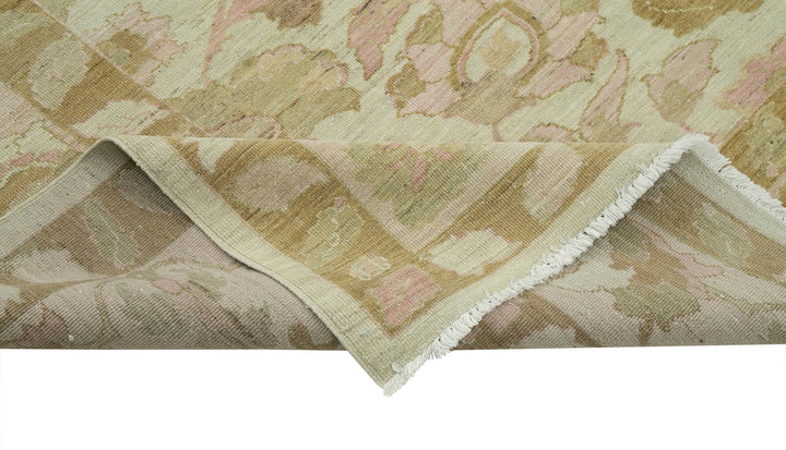 8x10 Beige Oushak Rug - 33800