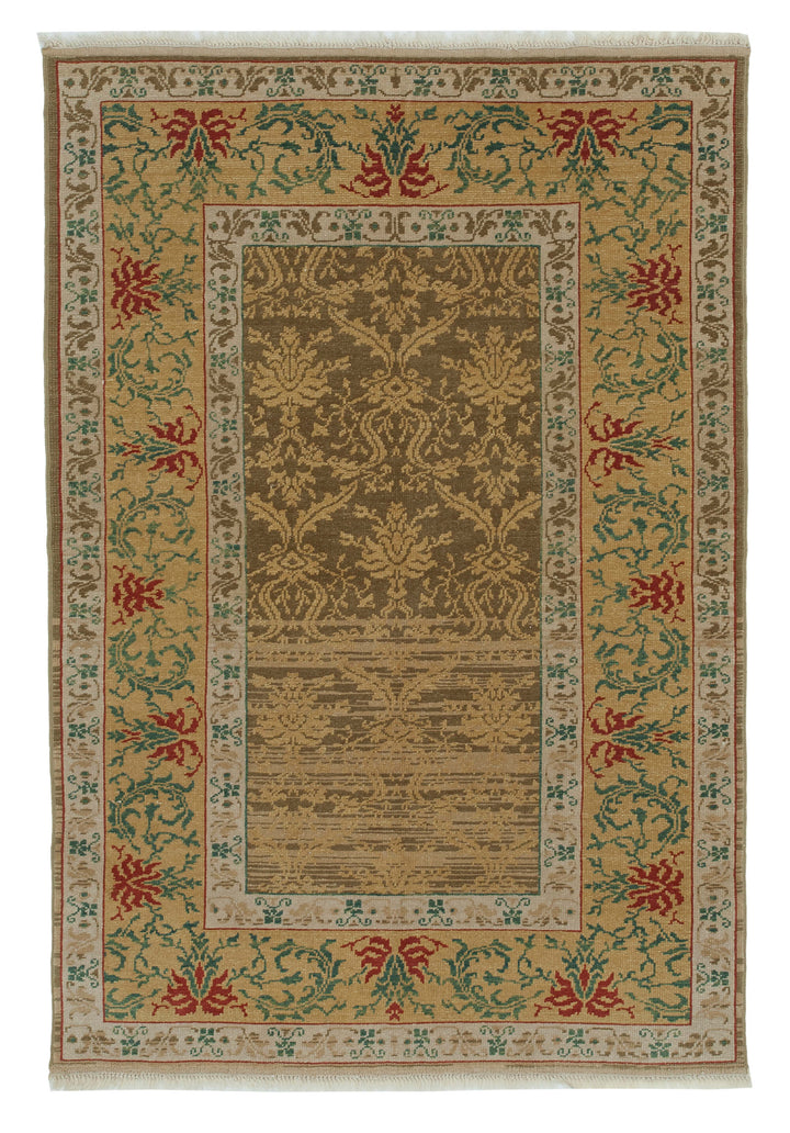 4x6 Brown Oushak Rug - 33802