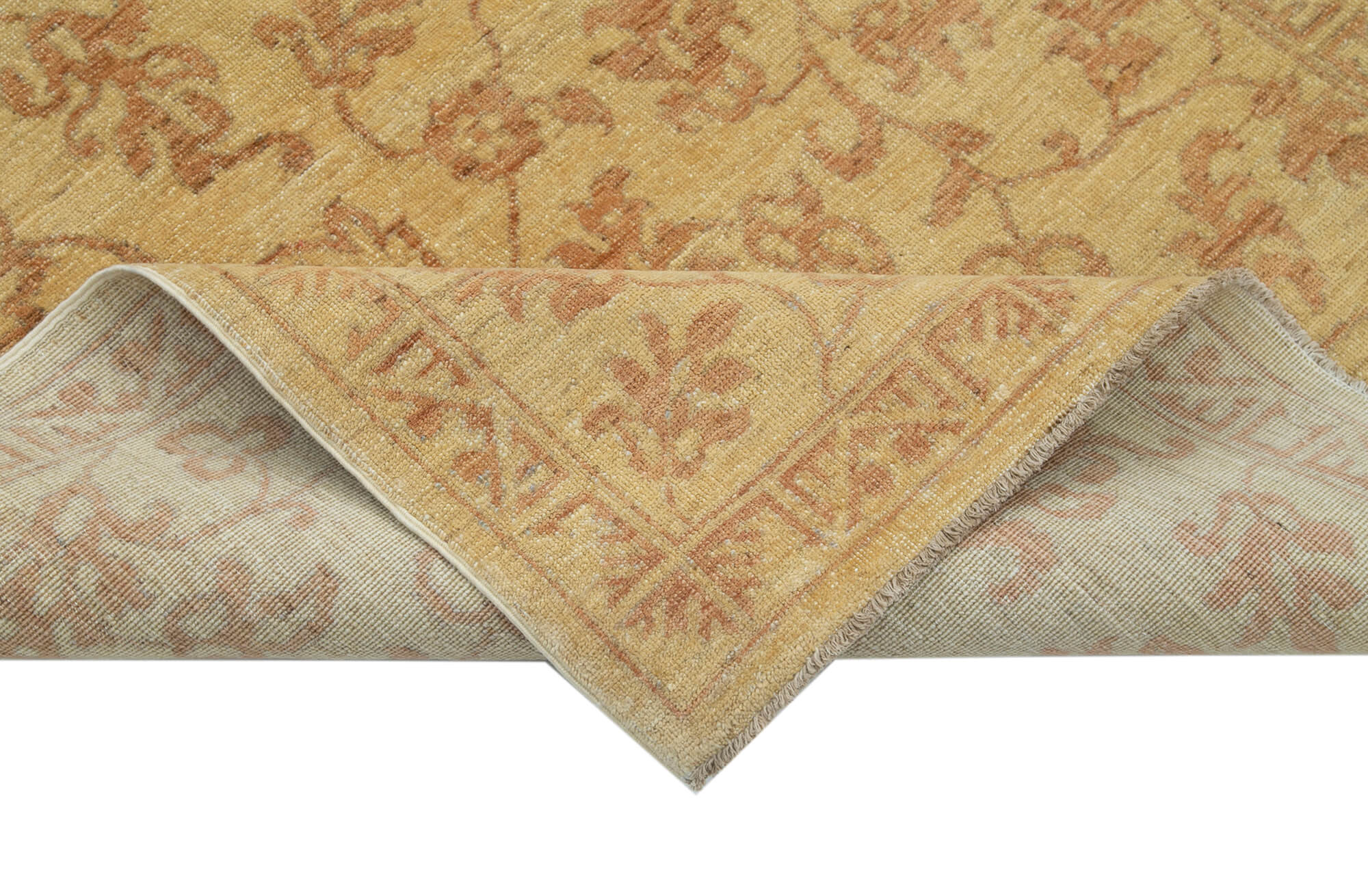 4x6 Yellow Oushak Rug - 33823
