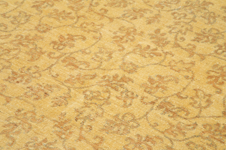 6x9 Yellow Oushak Rug - 33837