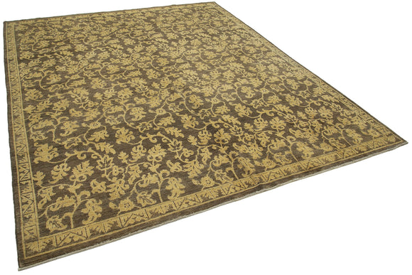 8x9 Brown Oushak Rug - 33839