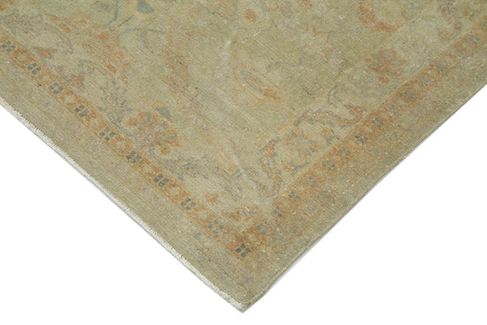 3x11 Beige Oushak Runner Rug - 33874
