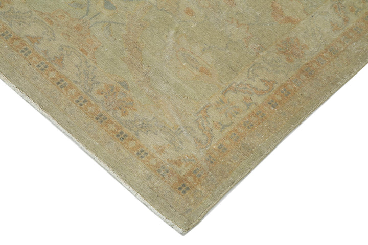 3x11 Beige Oushak Runner Rug - 33874
