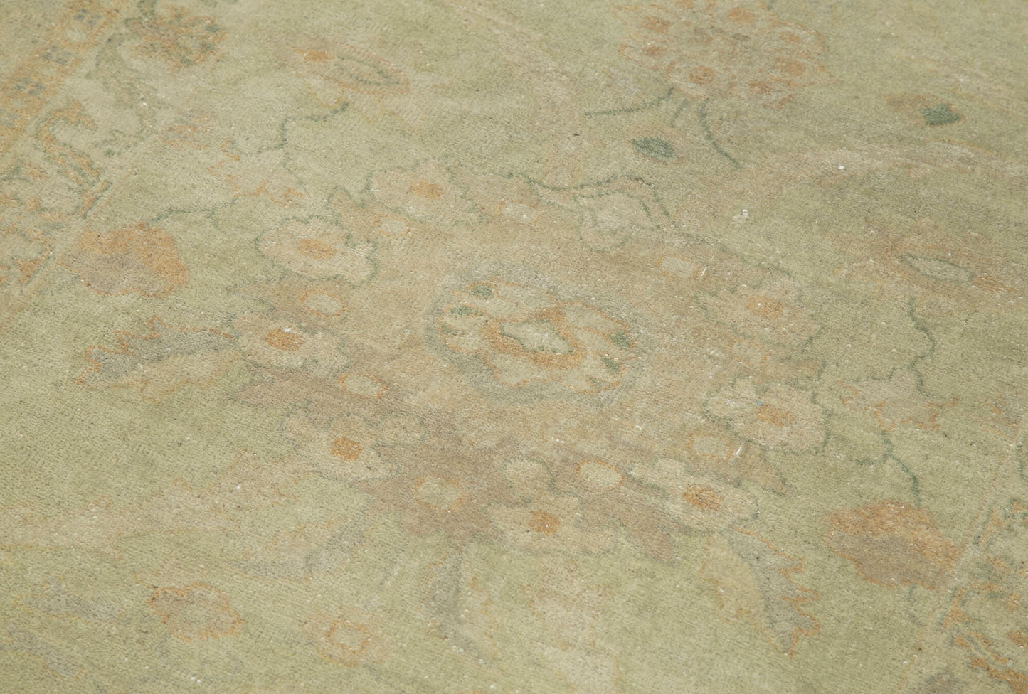 3x11 Beige Oushak Runner Rug - 33874