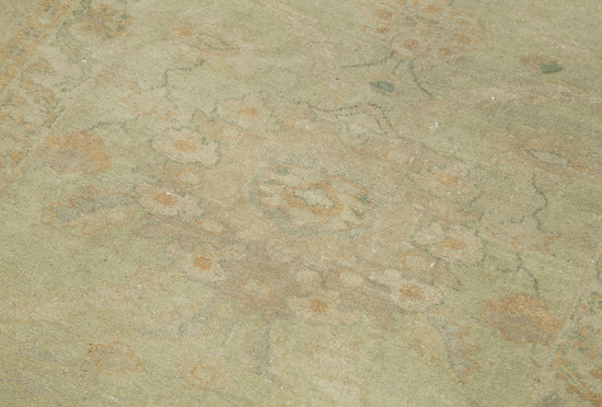 3x11 Beige Oushak Runner Rug - 33874