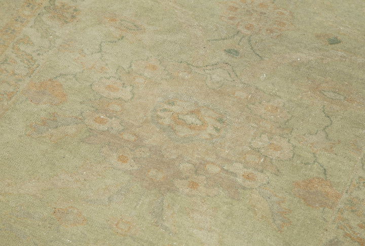 3x11 Beige Oushak Runner Rug - 33874