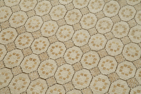 3x10 Beige Oushak Runner Rug - 33920