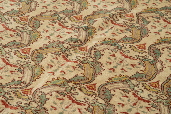 6x9 Beige Oushak Rug - 33929