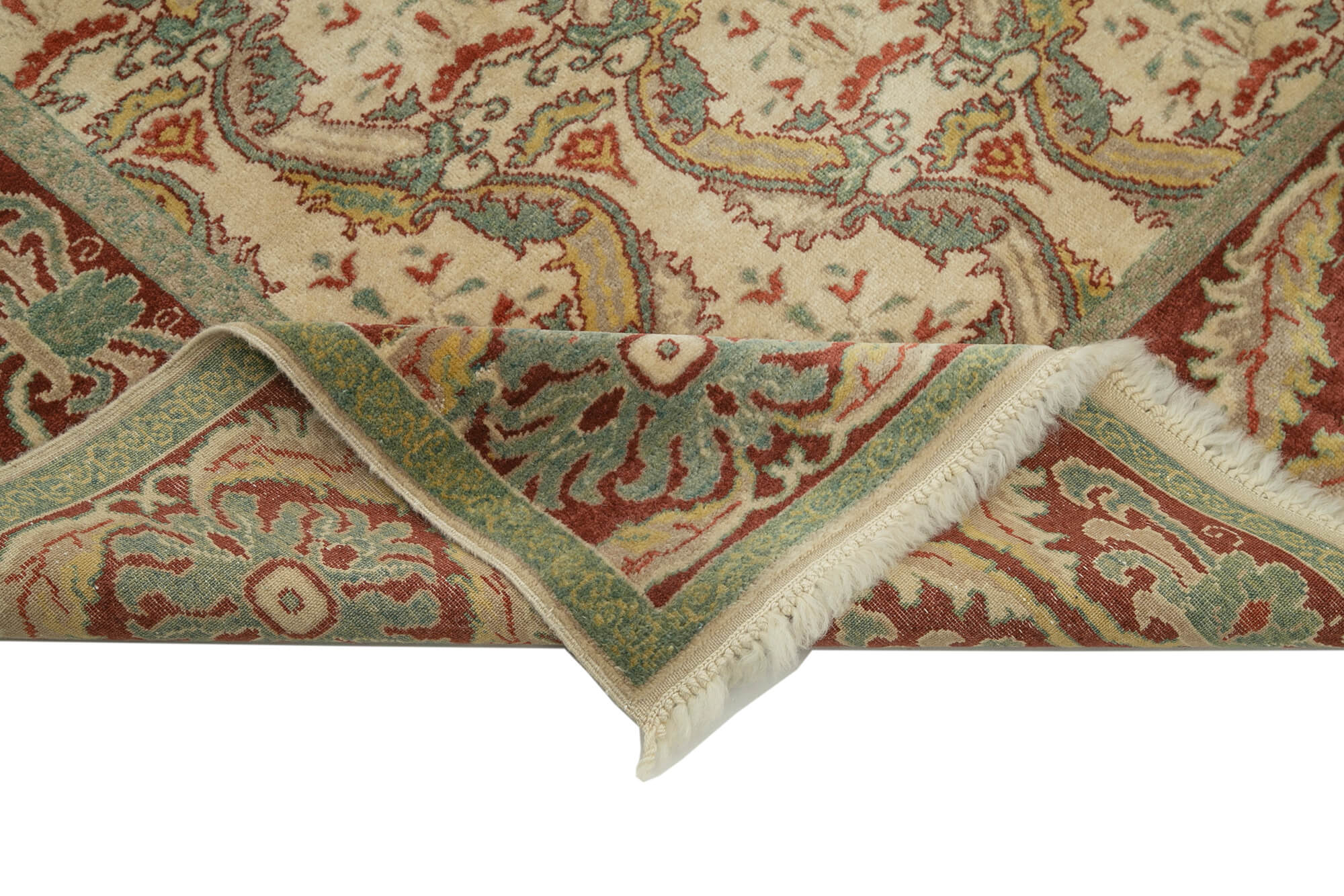 6x9 Beige Oushak Rug - 33929