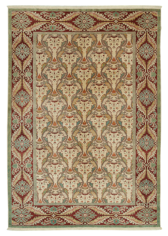 6x9 Beige Oushak Rug - 33931