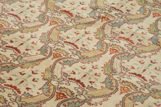 6x9 Beige Oushak Rug - 33931