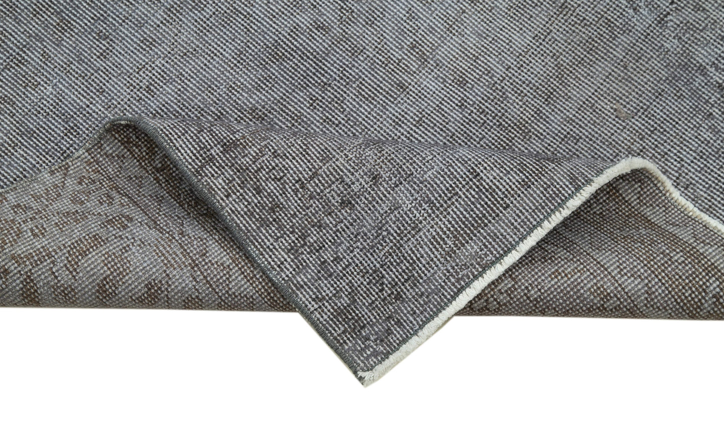 3x12 Grey Overdyed Runner Rug - 34183