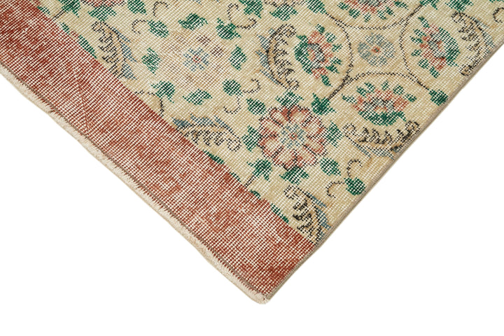 3x10 Beige Overdyed Runner Rug - 34268