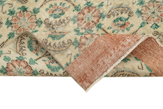 3x10 Beige Overdyed Runner Rug - 34268