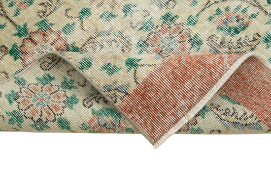 3x10 Beige Overdyed Runner Rug - 34272