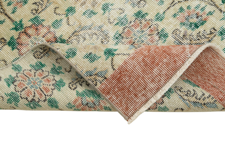 3x10 Beige Overdyed Runner Rug - 34272