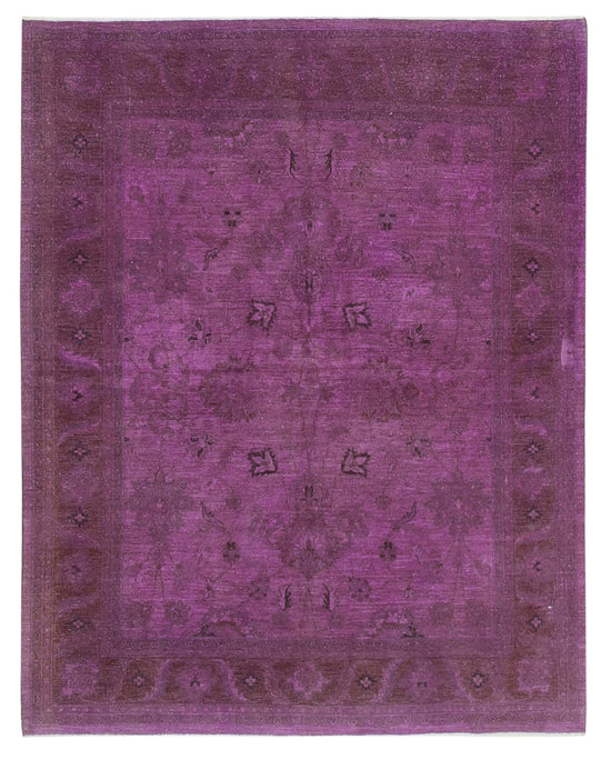 6x8 Purple Oushak Rug - 34364