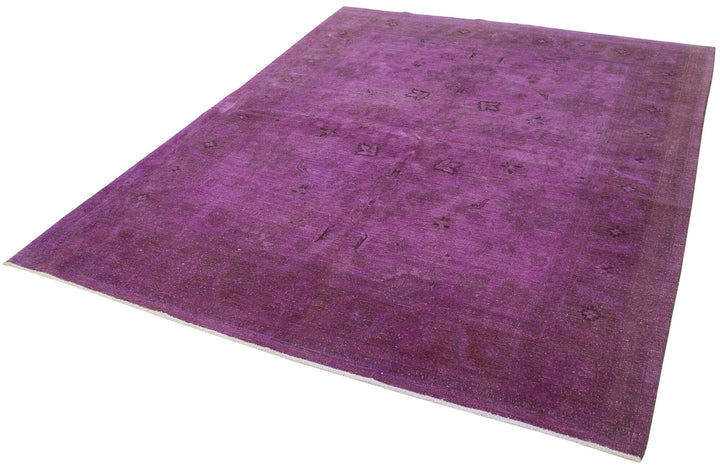 6x8 Purple Oushak Rug - 34364