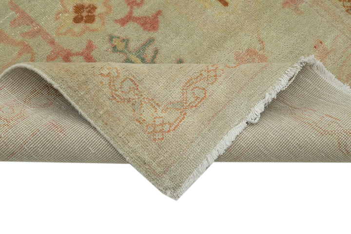 3x12 Beige Oushak Runner Rug - 34399