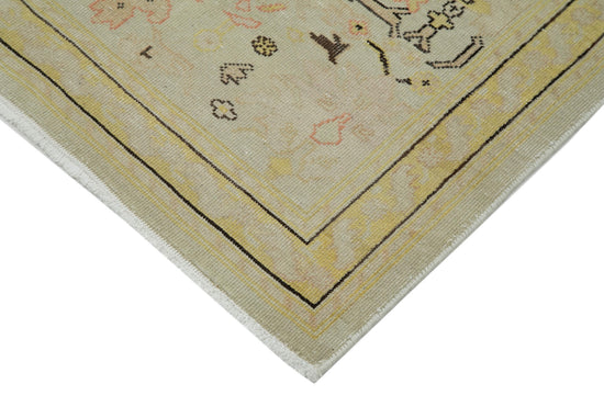 3x12 Beige Oushak Runner Rug - 34425