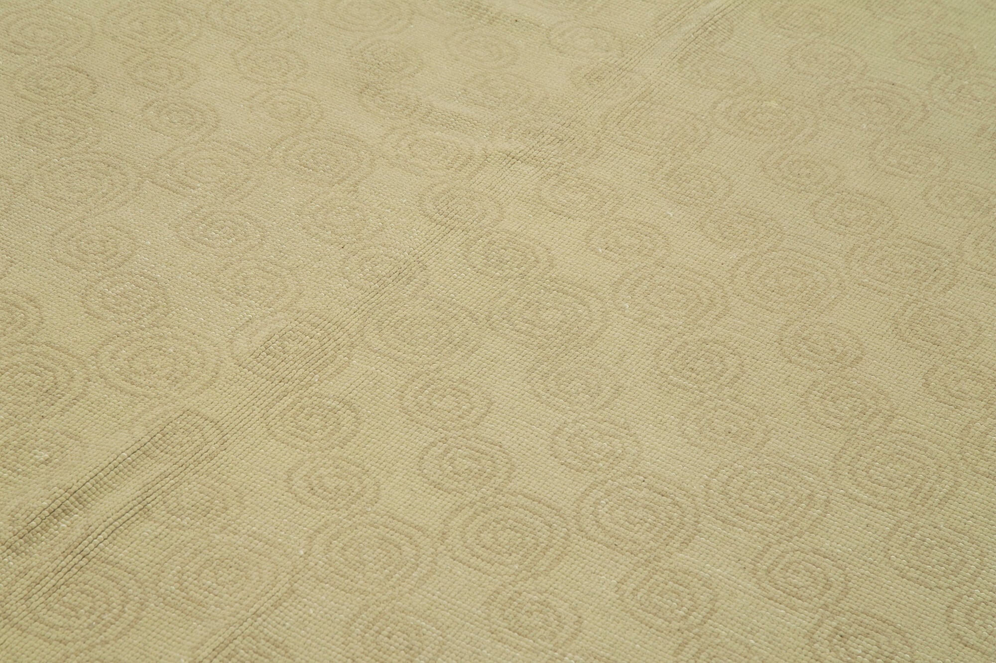 7x10 Beige Oushak Rug - 34434