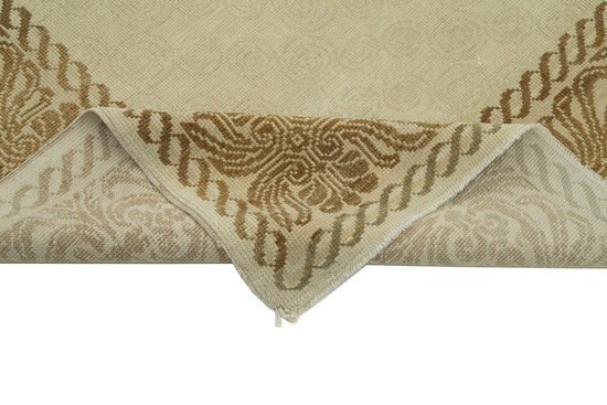 7x10 Beige Oushak Rug - 34434
