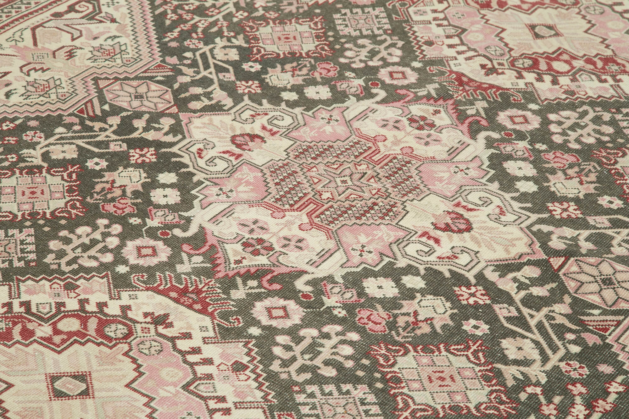 8x11 Beige Oushak Rug - 34437