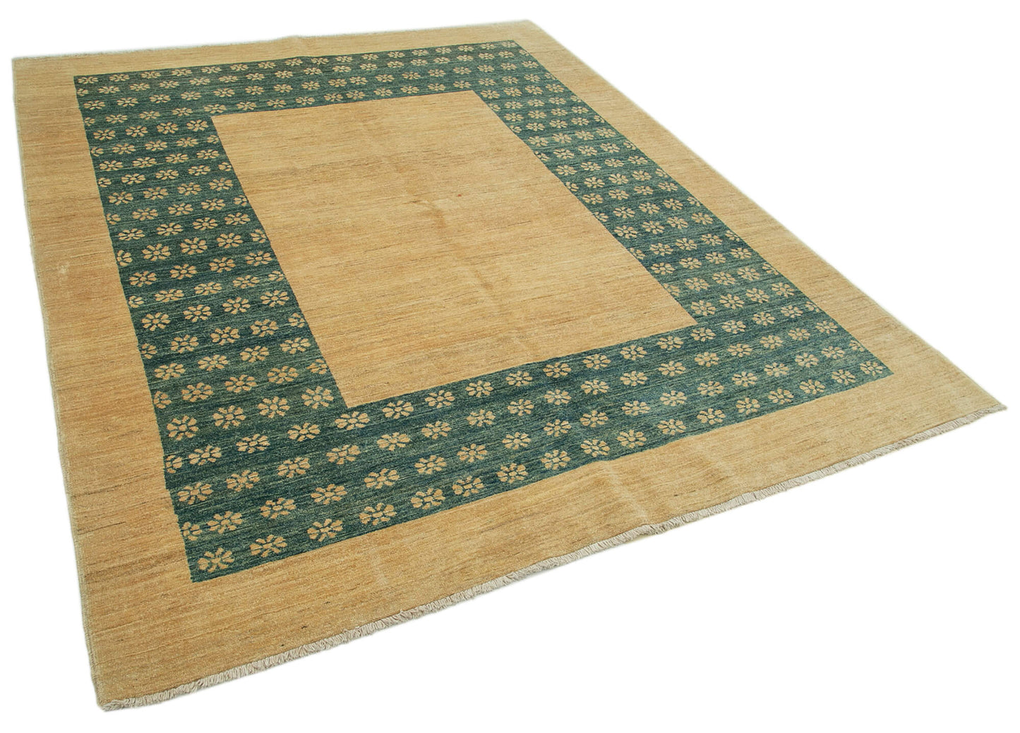 6x8 Beige Oushak Rug - 34439