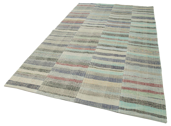 6x10 Multicolor Kilim Patchwork Rug - 34449