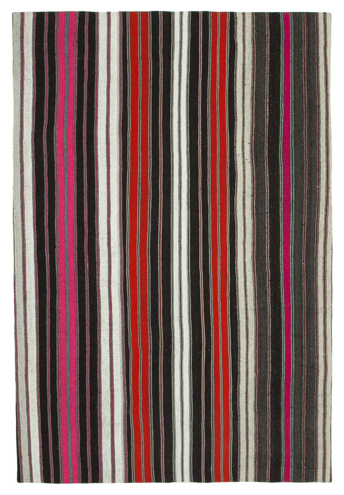 8x13 Multicolor Kilim Patchwork Rug - 34450