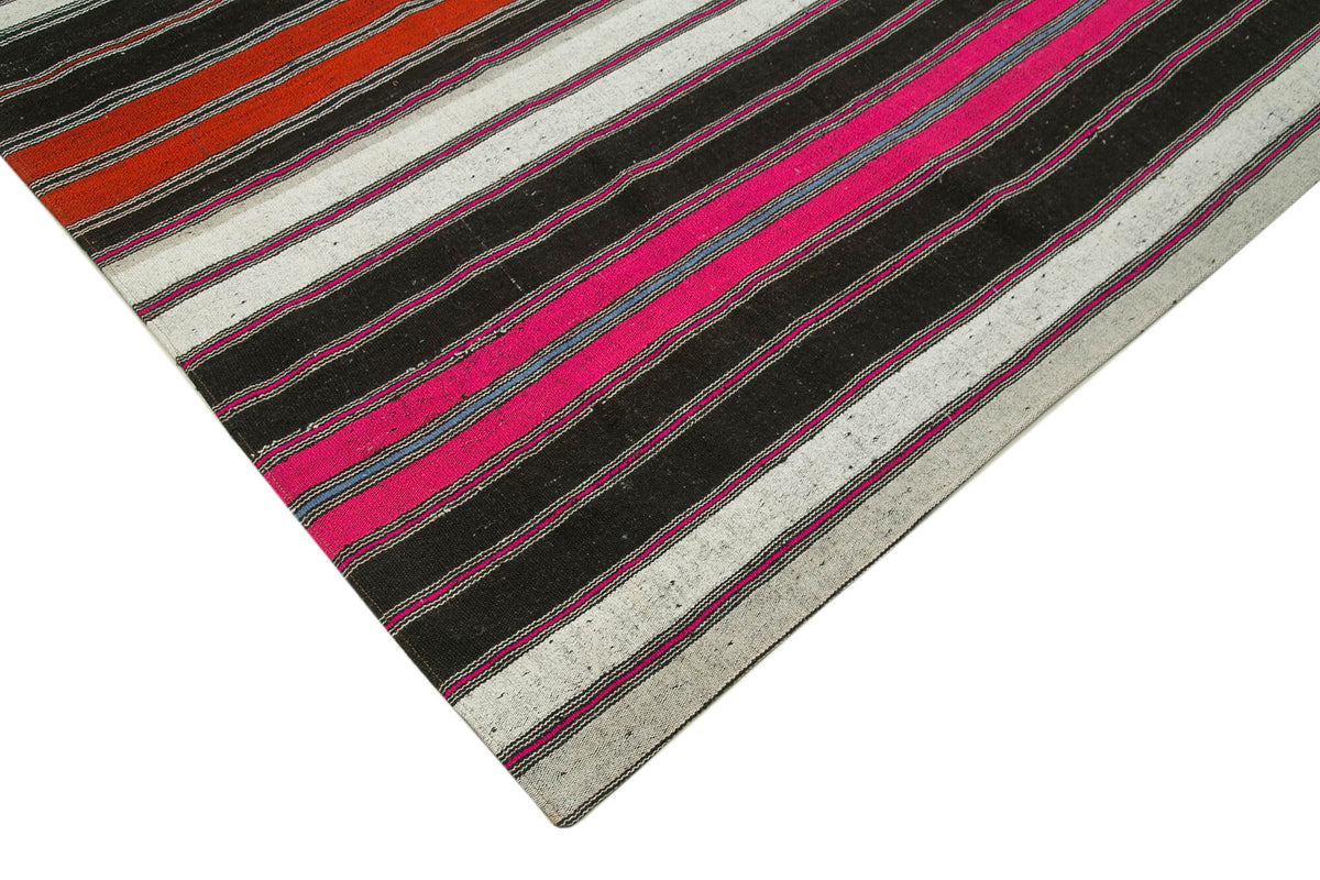 8x13 Multicolor Kilim Patchwork Rug - 34450