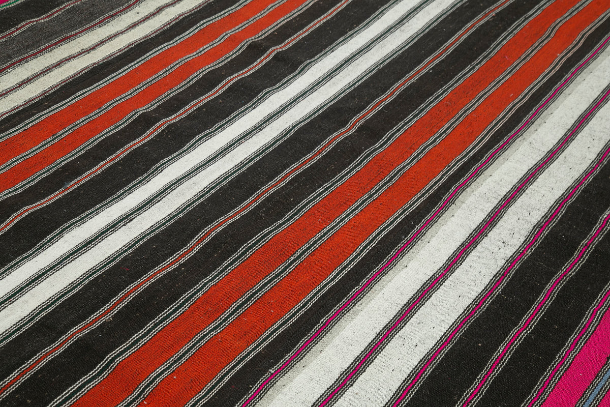 8x13 Multicolor Kilim Patchwork Rug - 34450