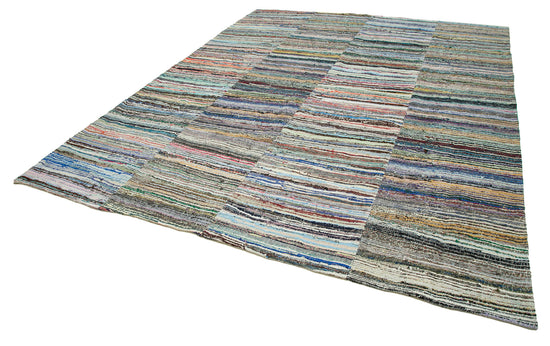 9x12 Multicolor Kilim Patchwork Rug - 34473