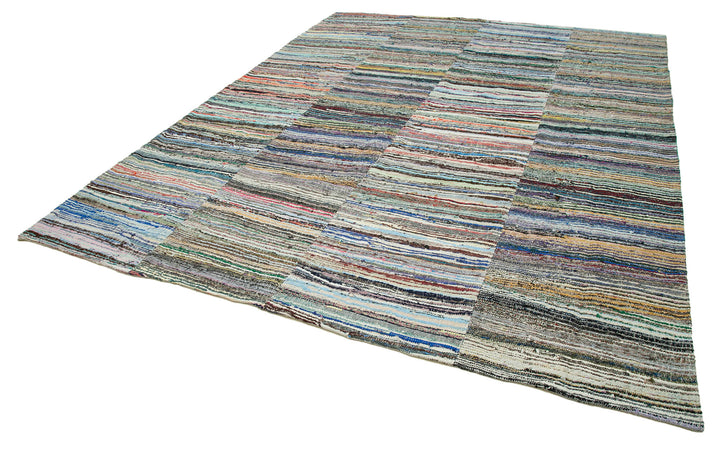 9x12 Multicolor Kilim Patchwork Rug - 34473