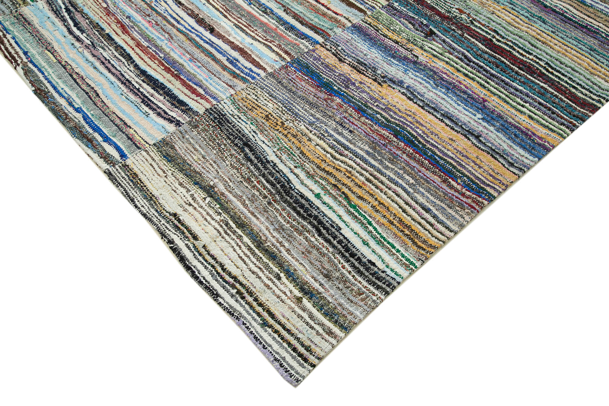 9x12 Multicolor Kilim Patchwork Rug - 34473