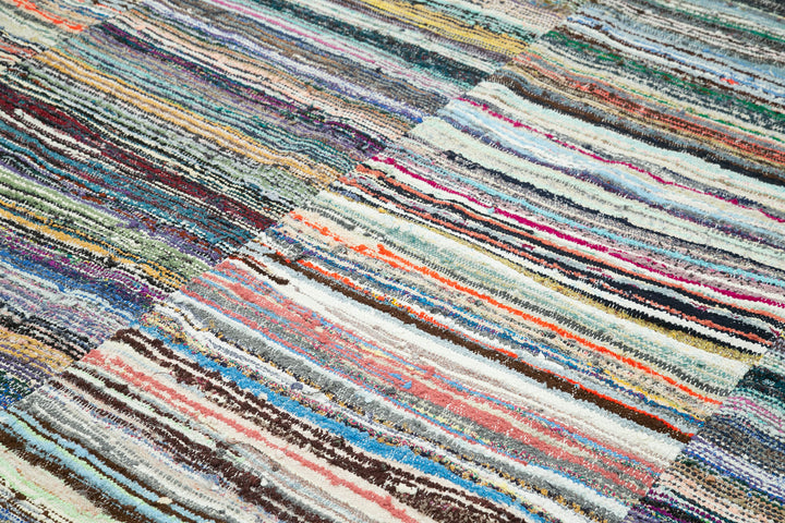 9x12 Multicolor Kilim Patchwork Rug - 34473
