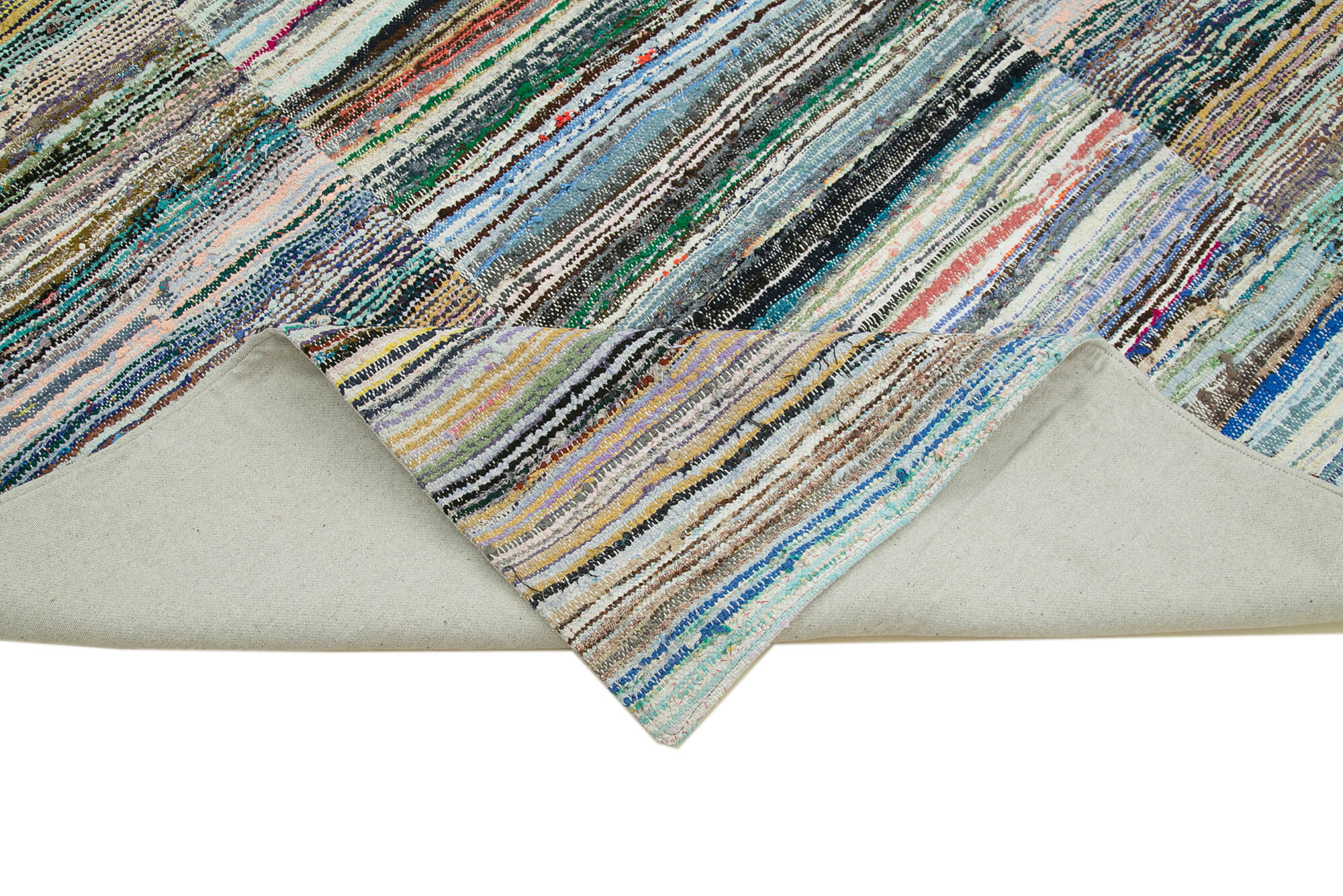 9x12 Multicolor Kilim Patchwork Rug - 34473