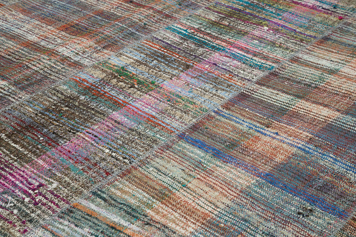 10x12 Multicolor Kilim Patchwork Rug - 34475