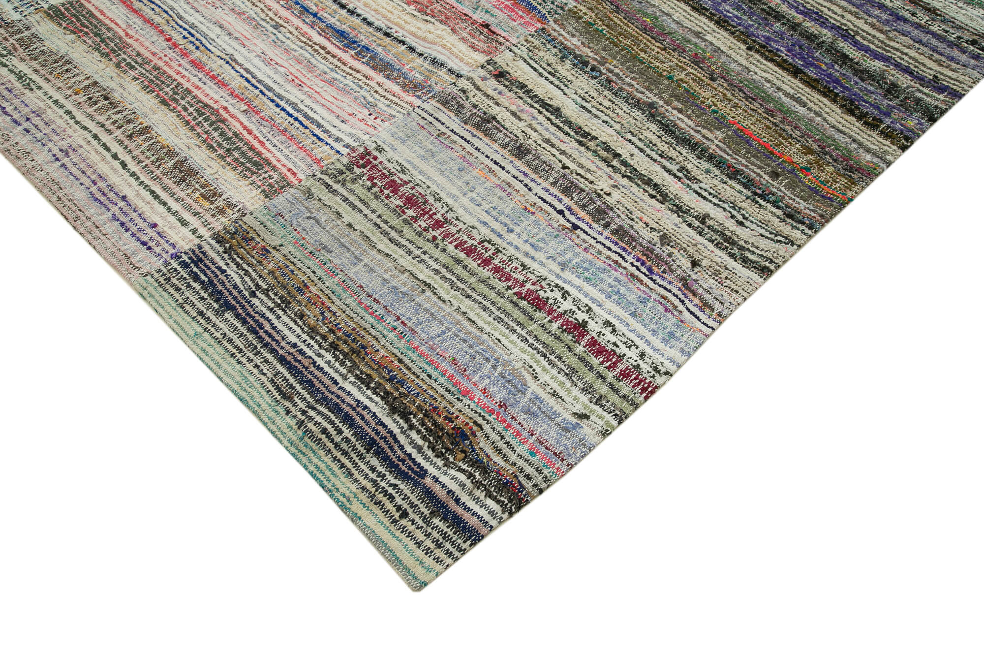 9x13 Multicolor Kilim Patchwork Rug - 34487